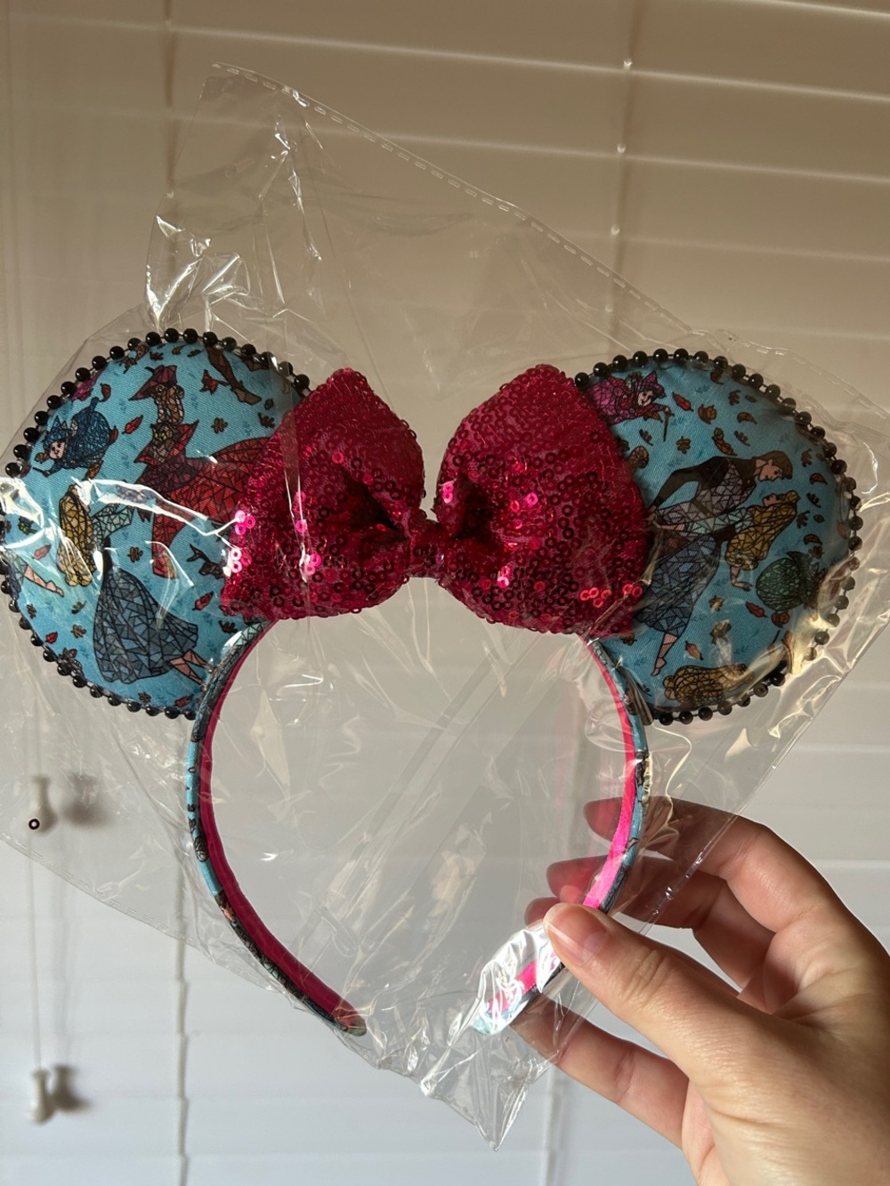 Sleeping Beauty themed Minnie Ears Headband